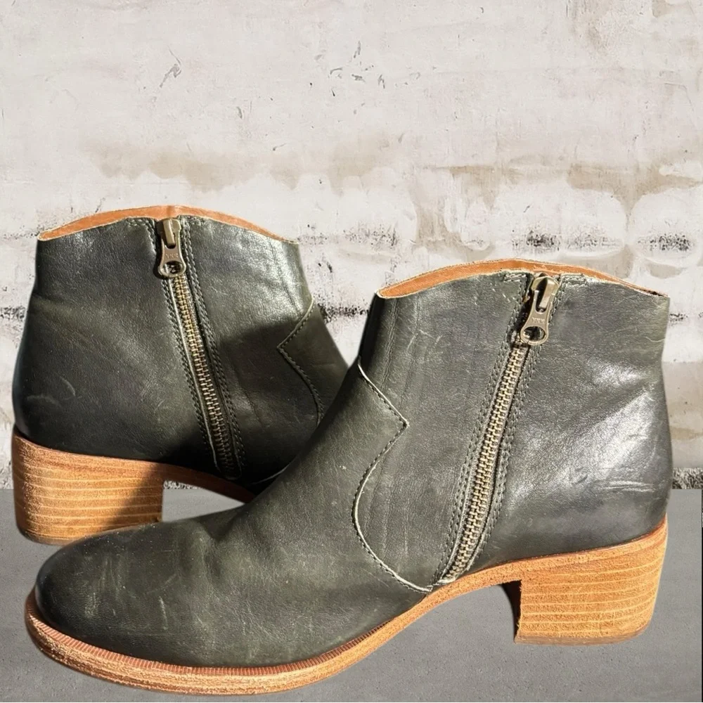 Kork-Ease $189 MSRP Women's Shoes Kork Ease Casper Leather Ankle Boots Size 7.5 - Picture 6 of 9